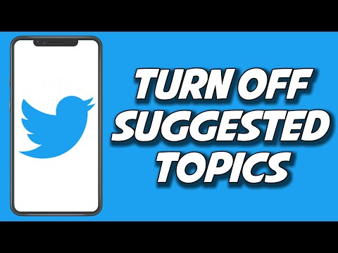 How To Turn Off Suggested Topics On Twitter 2023 (STEP BY STEP)