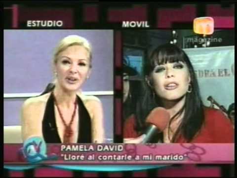 Pamela David - Desfile  "Las Mamitas" conduccion Diego Suarez - en vivo MAGAZINE