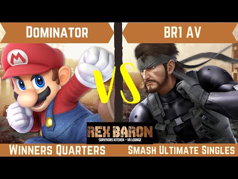 Rex Baron 9 Winners Quarter Finals - Br1 AV (Snake) Vs. Dominator (Mario)