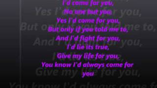 I'd Come For You-Nickelback (Lyrics)