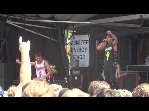 I See Stars "NZT48" Live @ Vans Warped Tour 2013 Cleveland OH 7- 18- 2013