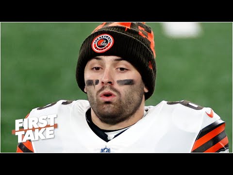 貝克·梅菲爾德還行嗎？公羊隊輸給噴射機後，誰能說準？ | First Take (Do you have confidence in Baker Mayfield after the Browns lost to the Jets? | First Take)