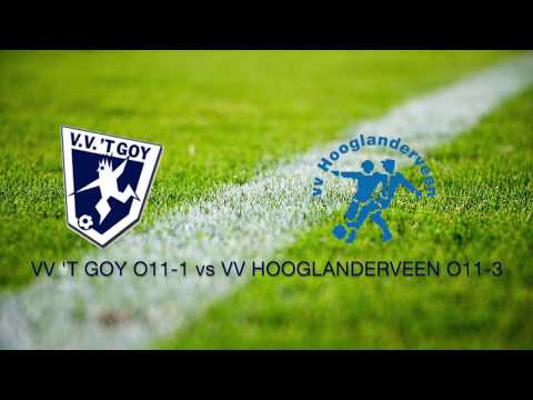 Highlights VV 'T GOY  O11-1 vs VV HOOGLANDERVEEN O11-3
