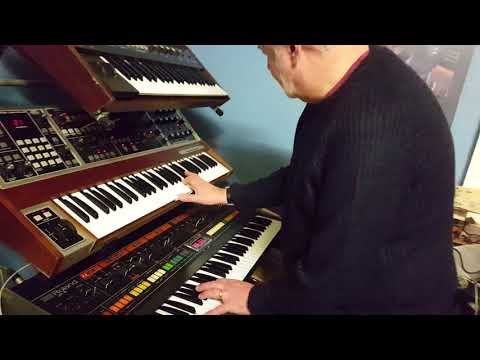Memory Moog and Jupiter 8 jam
