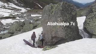 Video thumbnail of Atahualpa, 7c. Gottardo