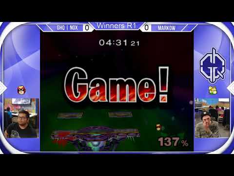GHQ Weekly: Nox (Falcon) vs Markow (Fox) Weekly 10/15/17