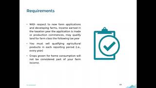 BCA Module 3 | How to Complete a Developing Farm Application