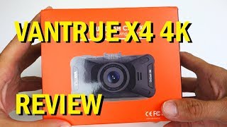 Vantrue X4 Review - True Native 4K Dash Cam