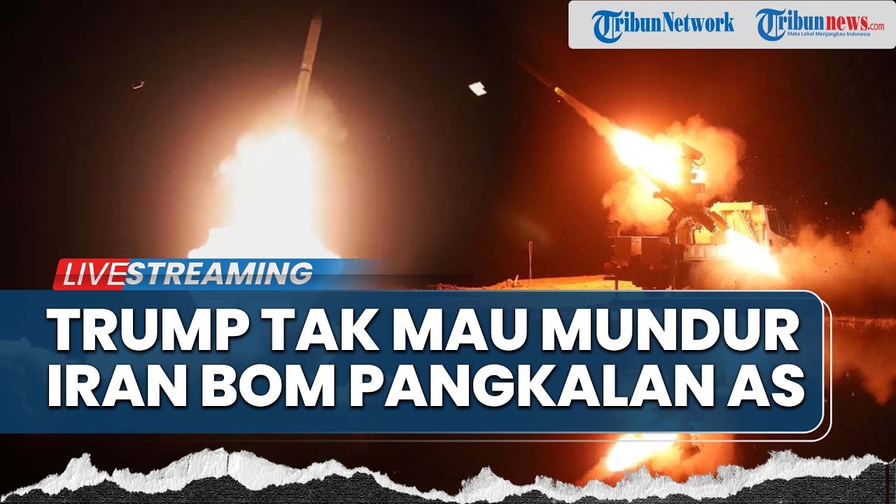 Trump Tak Mau Mundur, Iran Balas Merespons Serang Pangkalan Militer AS di Negara Teluk dan Yordania