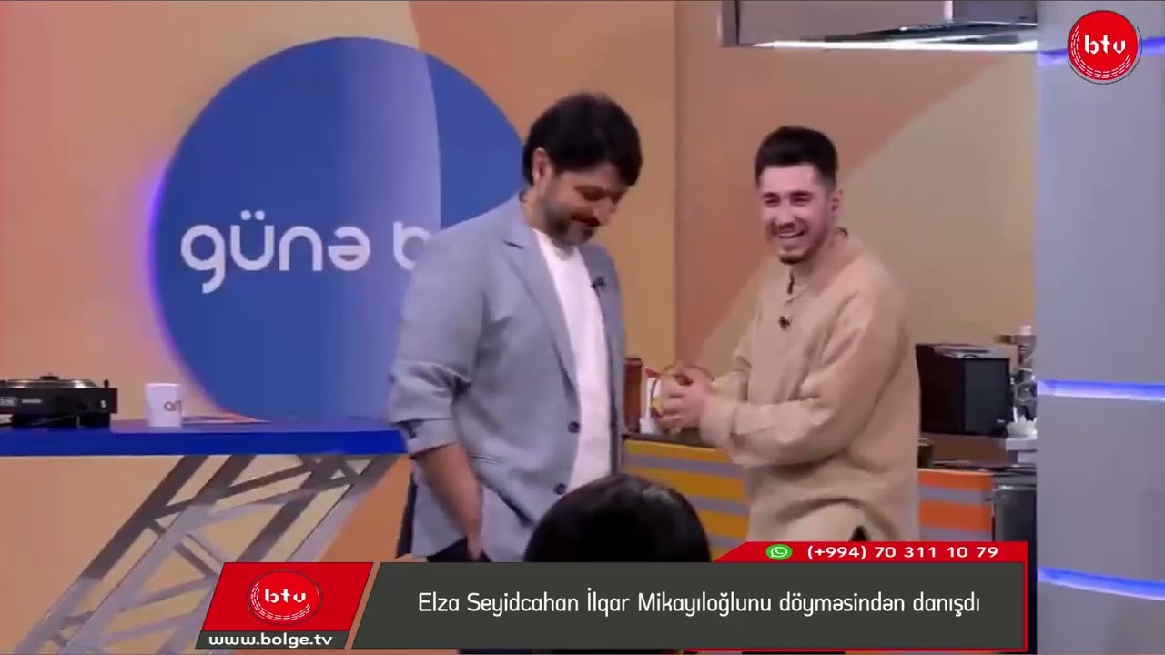 Elza Seyidcahan İlqar Mikayıloğlunu döyməsindən danışdı