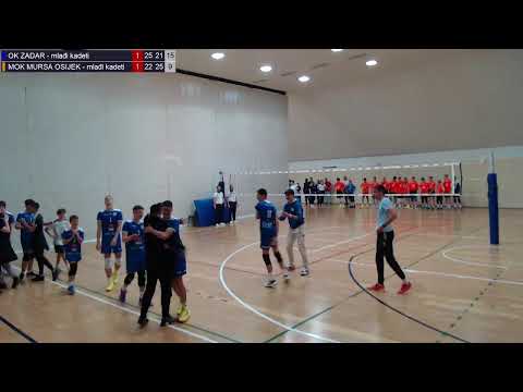 5.4.2025. PH MLAĐI KADETI, POLUFINALE, OK ZADAR – MOK MURSA OSIJEK