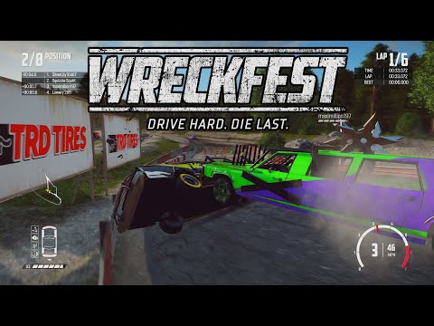 Corner Bomb! - Wreckfest Multiplayer Gameplay
