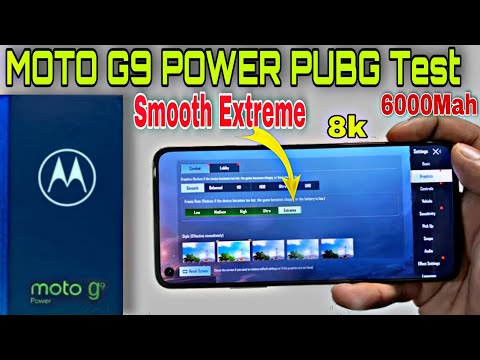 Moto G9 Power PUBG MOBILE Test | Moto G9 Power PUBG Graphics settings | MOTO G9 Power Unboxing 🔥
