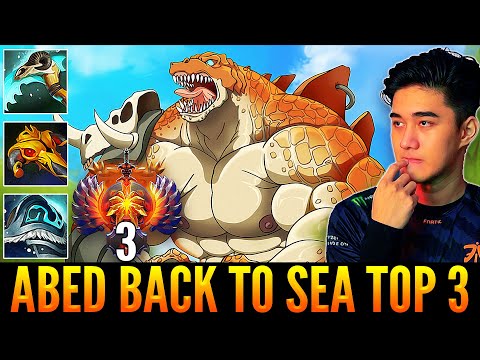 ABED Is Back To SEA TOP 3 Again With His Main ACC | Going Again With PRIMAL BEAST For Mid | Dota 2