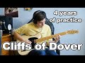 I practiced ONLY THIS for 4 years straight. Cliffs of Dover. Eric Johnson.
