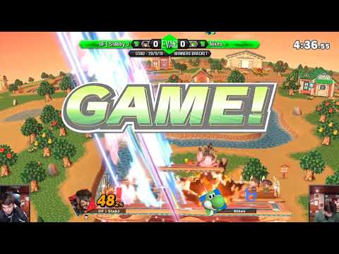 EVAC 20/9/19 - SSBU - DF | StabbyJ (Snake) vs Nikes (Yoshi)