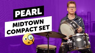 Video thumbnail for Pearl | Midtown Compact Drum Set 2024 | Sound Demo by Drums Bonedo