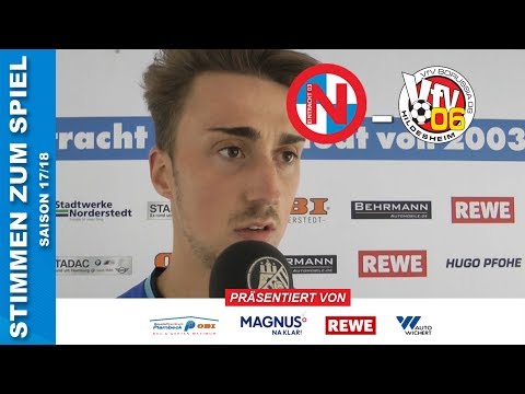 Stimmen zum Spiel | FC Eintracht Norderstedt - VfV Borussia 06 Hildesheim (Regionalliga Nord)