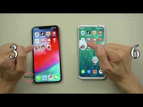 iPhone XS max vs MEIZU 16 speed test