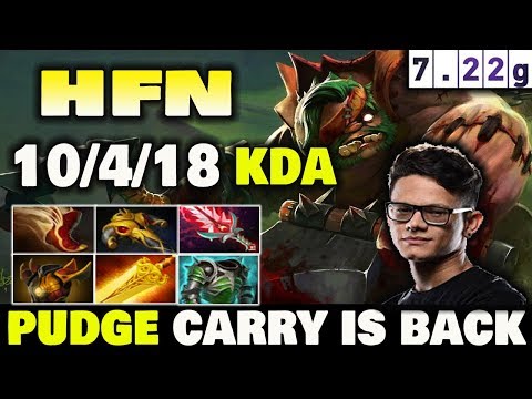 HFN PUDGE CARRY Highlights Dota2 7.22G