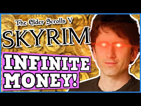 BECOMING GOD IN SKYRIM WITH INFINITE MONEY - Skyrim Is Perfectly Balanced Game With No Exploits