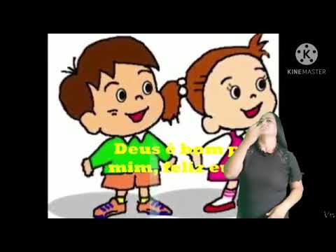 Deus é bom pra mim em Libras - Ângela Vasconcelos