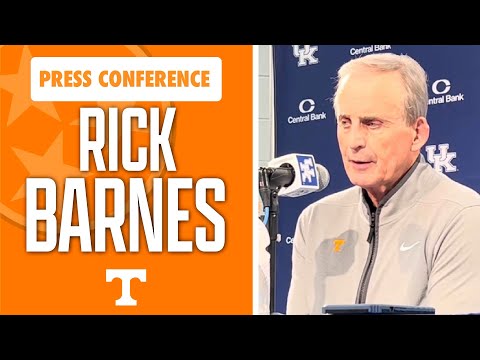 Rick Barnes postgame press conference after Tennessee’s loss at Kentucky I GBO