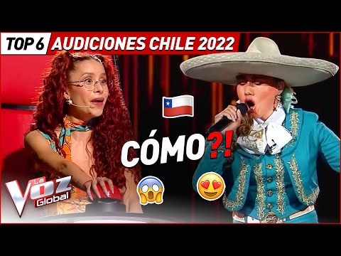 Las mejores AUDICIONES A CIEGAS de The Voice Chile 2022 🇨🇱