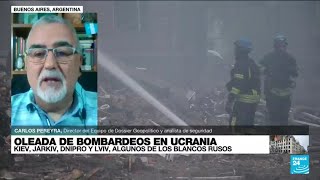 RUSIA RESPONDE CON BOMBARDEOS A UCRANIA