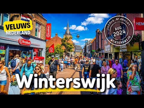 Een drukke zaterdagmiddag op de markt in Winterswijk..