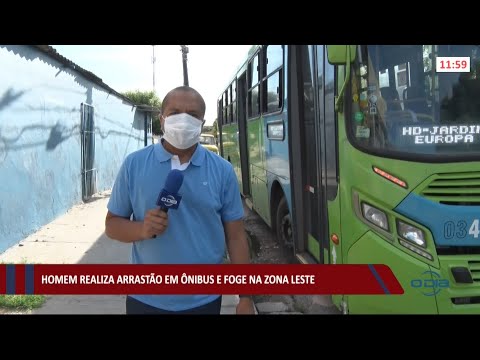 Homem realiza arrastão em í´nibus e foge 10 06 2021