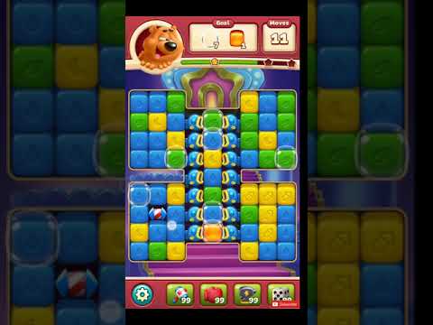 Toon Blast Level 2484 NO BOOSTERS - A S GAMING ✔