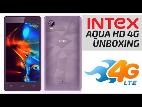 Intex Aqua Power HD 4G Unboxing | Jio 4G Supported