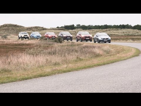 Sechs SUVs im Vergleich - der große Check an Klitmøllers Küste