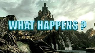 Skyrim What Happens If you Kill Everyone In a city ?