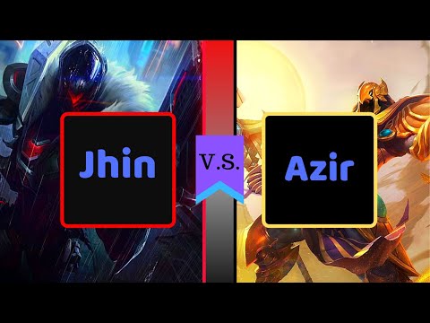 Jhin vs Azir and I should have LOST?!