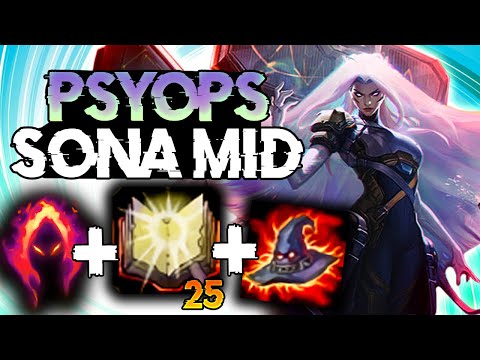 FULL AP PSYOPS SONA MID ONE SHOT BUILD! - Off Meta Monday - League of Legends