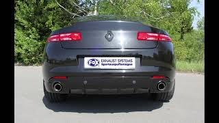 Video: Fox Edelstahl Duplex Sportauspuff Renault Laguna 3 Coupe