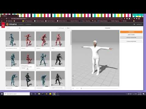 3.1: Rigging and Adding Animation to Your MakeHuman Avatar Using Mixamo - 3D Cinema