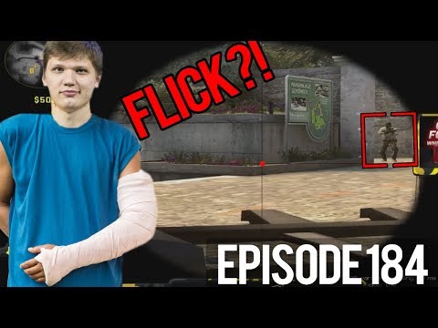 S1MPLE INSANE WRIST BREAKING FLICK! 6 SECOND 1V5 AWP ACE! BEST OF TWITCH CS:GO #184
