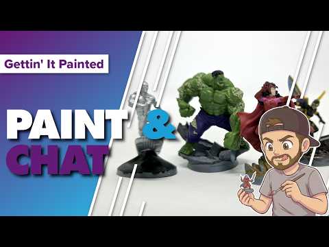 Marvel Zombies a Zombicide Game Miniature Painting Live Stream and Chat