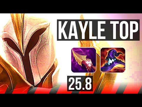 KAYLE vs GANGPLANK (TOP) | 5/1/1 | BR Grandmaster | 25.8