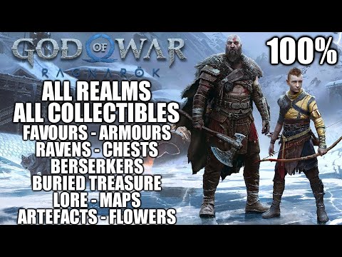 God Of War Ragnarok All Collectibles Guide - All Chests, Ravens, Favours, Flowers, Lore & Armours