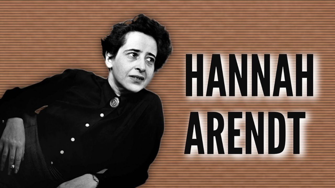 A FILOSOFIA DA HANNAH ARENDT EXPLICADA CONCEITO DE RALÉ ETC