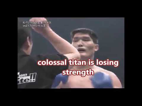 Attack on titan. Reiner VS Bertholdt