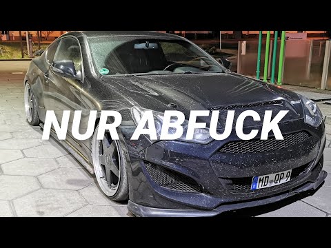 NUR ABFUCKS - GENESIS COUPE - FELGEN ZERSTÖRT