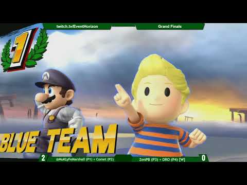 Construct 91   @MuKLyFeMarshall + Comet vs ZenPB + DRO   Smash 4 Doubles GF Set 1
