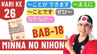 Download lagu BAB 18 - Pola Kalimat 'BISA', 'SEBELUM' dalam bahasa Jepang mp3