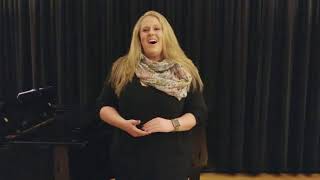 Lindsey Grant singing HE WANTED A GIRL from Giant