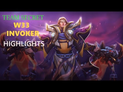 TEAM SECRET W33 INVOKER HIGHLIGHTS